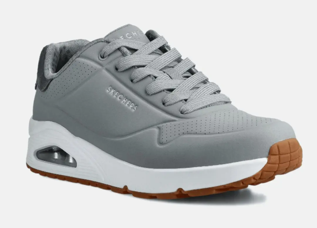 Skechers UNO SUITED ON AIR Heren Sneakers 301203 - Grijs - afbeelding 2 van 6