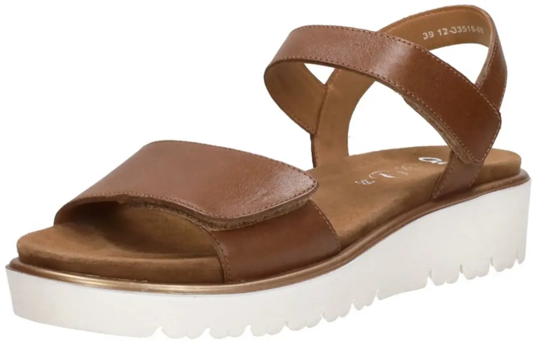 Ara Bilbao-S Sandalen Plat - Cognac - Maat 37 - afbeelding 3 van 6