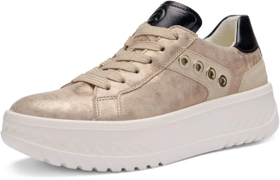 ara Sneaker Monaco beige zwart