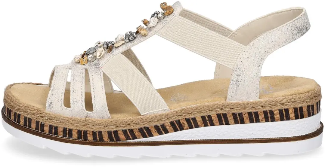 Rieker -Dames - beige - sandalen - maat 40 - afbeelding 3 van 6