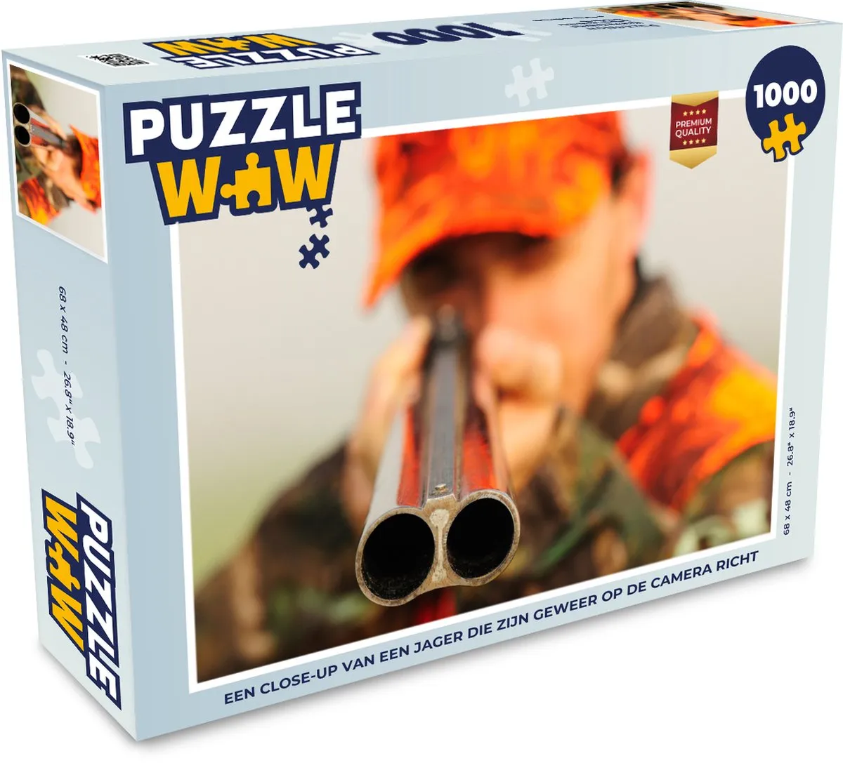 PuzzleWow Legpuzzel 1000 Stuks - Multicolor