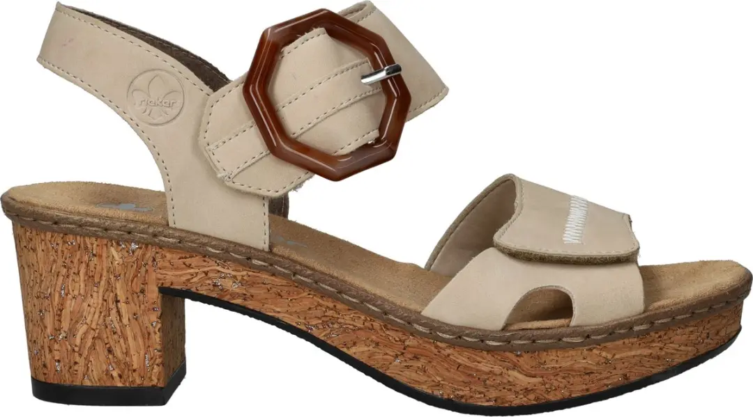 Rieker Sandalen Hak Sandalen Hak