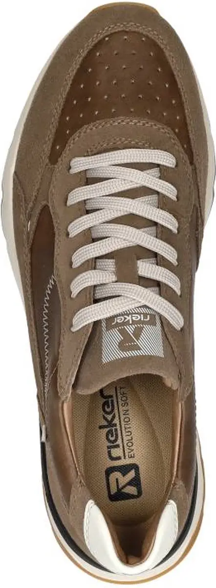 Rieker Revolution Sneaker - Bruin - Maat 41 - afbeelding 5 van 6