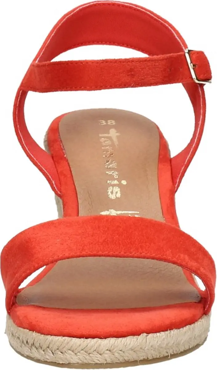 Tamaris Sandalen Touwzool Sandalen Touwzool - Oranje - Maat 41 - afbeelding 6 van 6