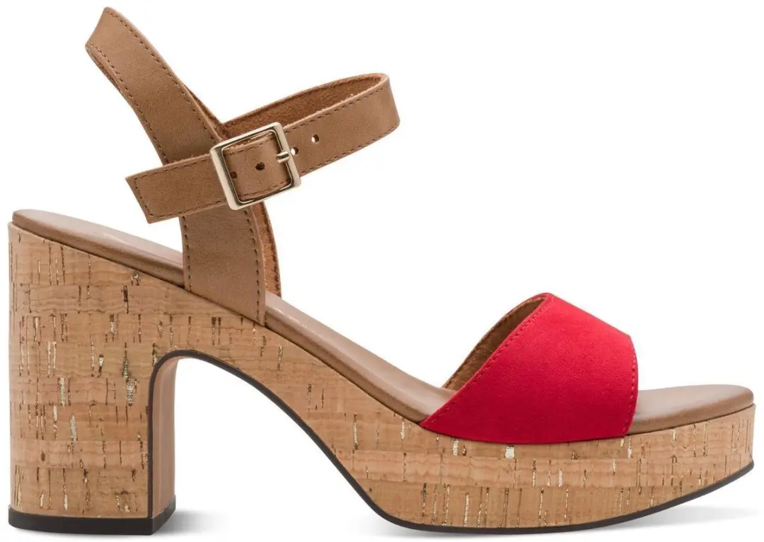 Marco Tozzi Dames Sandaal 2-28008-42 597 F1/2-Schoenbreedte Maat: 40 EU