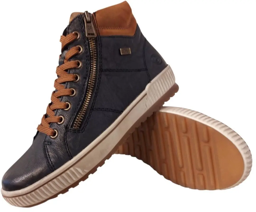 Rieker Remonte D0772-16 Veterboots - Blauw - afbeelding 6 van 6