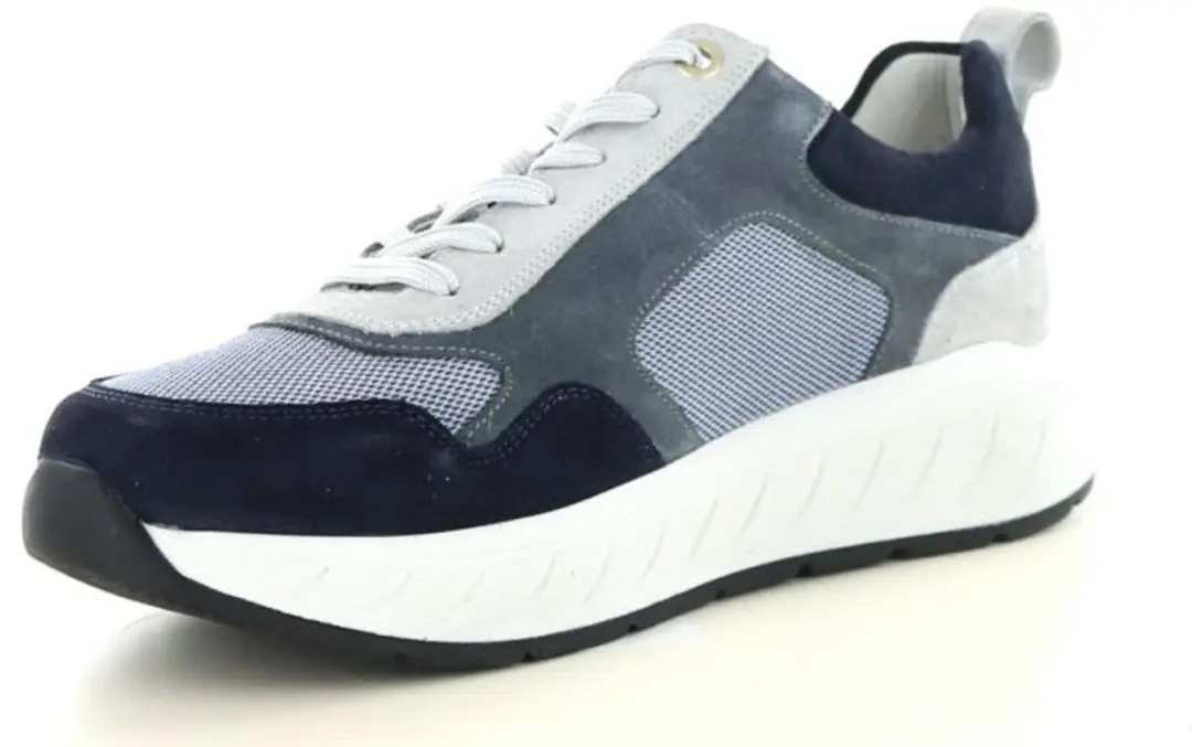 Solidus Heren Sneakers 71500 - Maat 43.5 - Blauw - afbeelding 5 van 6