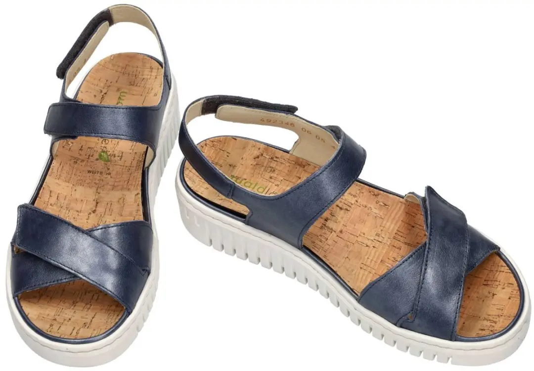 Wäldlaufer Dames Sandalen - Maat 41 - Donkerblauw - afbeelding 2 van 6