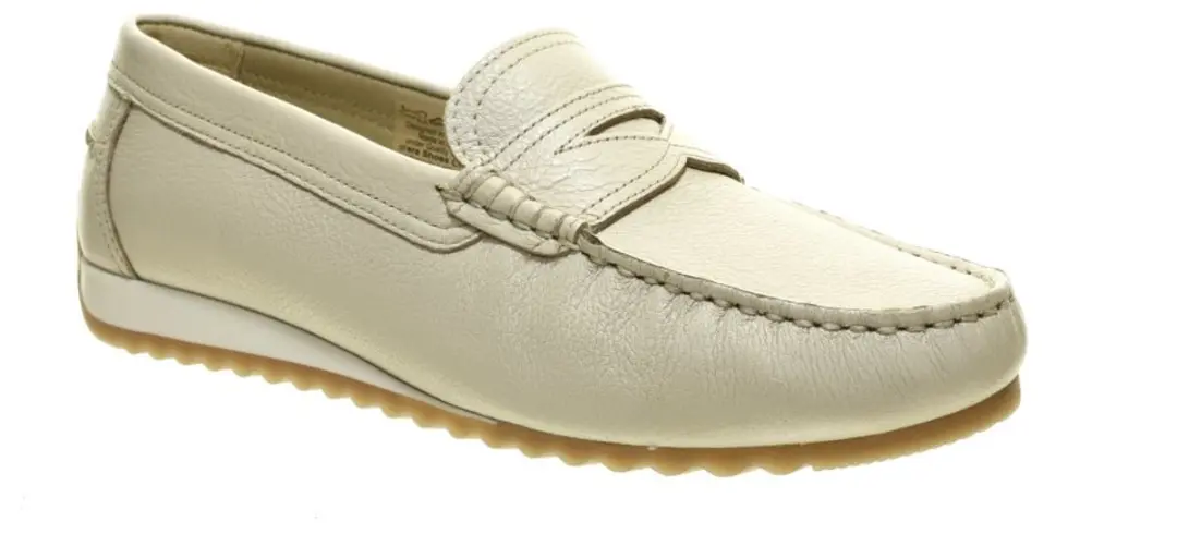 Ara Dames Instapper Leder - Beige - Maat 41 - afbeelding 2 van 6