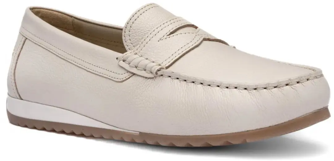 Ara Dames Instapper Leder - Beige - Maat 41 - afbeelding 5 van 6