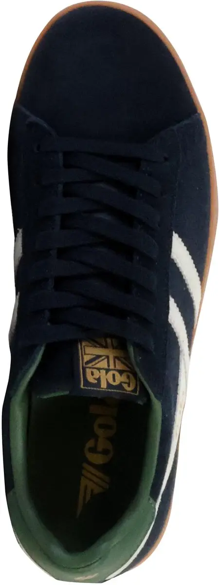 Gola Equipe II Suède Leren Sportschoenen - Blauw - afbeelding 5 van 6