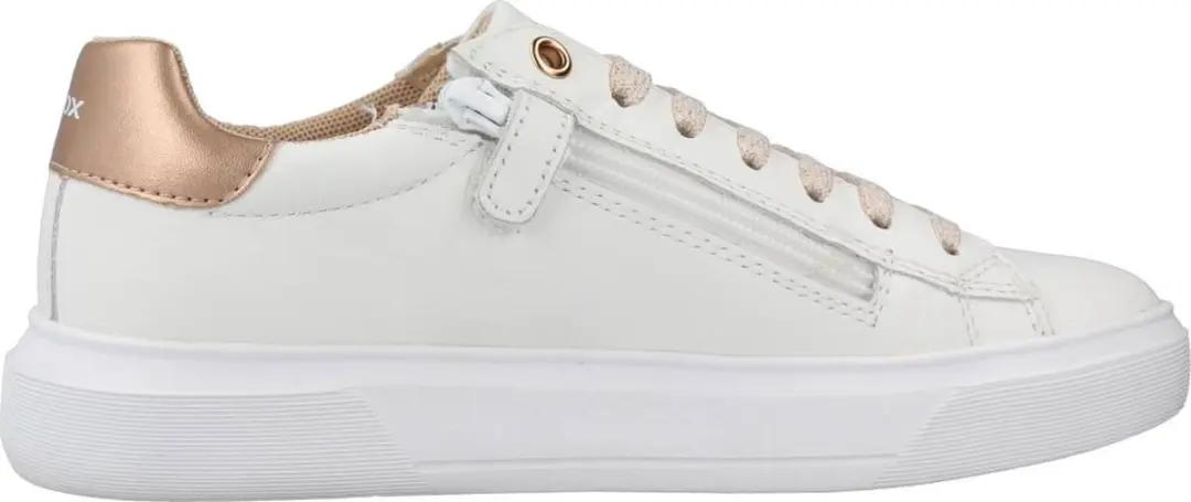 Geox Nettuno Wit-Roze Sneaker
