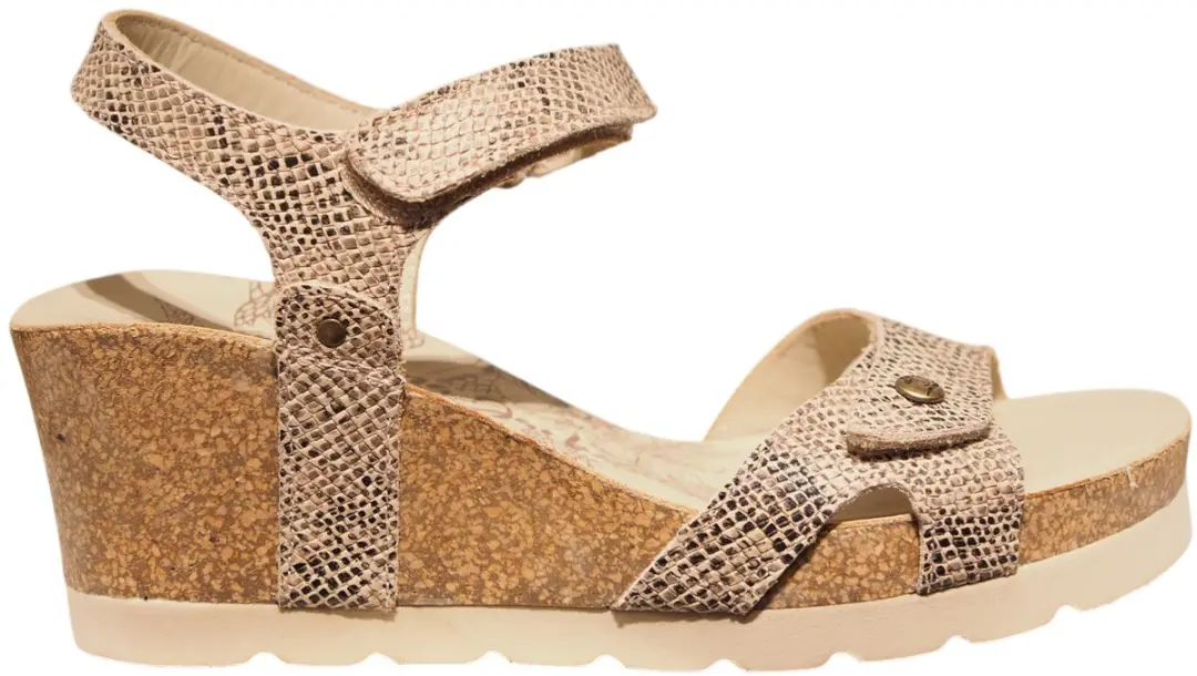 Panama Jack Sandaal Julia B88 Napa Natural Beige Print