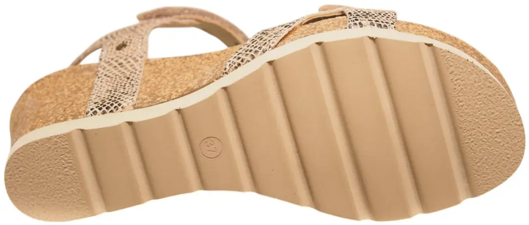 Panama Jack Julia B88 Sandaal - Napa Natural Beige Print - afbeelding 3 van 6