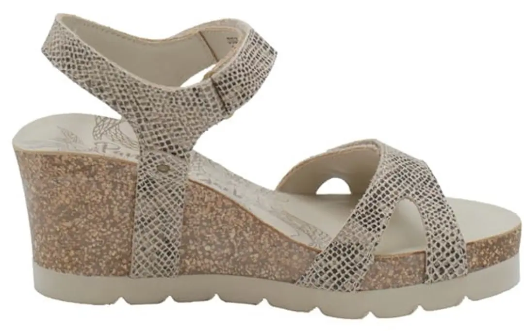 Panama Jack Julia B88 Sandaal - Napa Natural Beige Print - afbeelding 6 van 6
