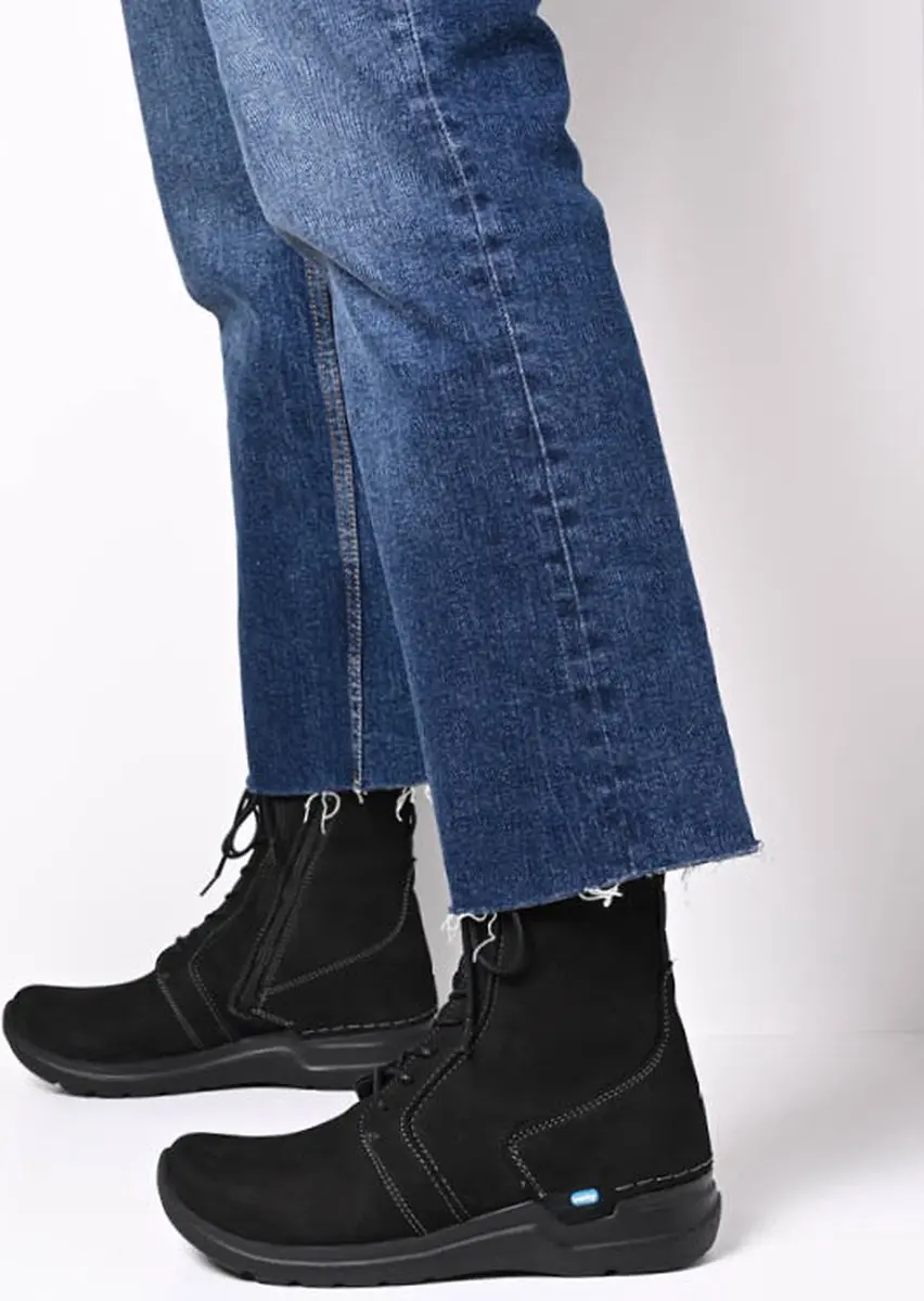 Wolky Viper HV Hoge Veterschoenen - Asfalt Nubuck - afbeelding 6 van 6