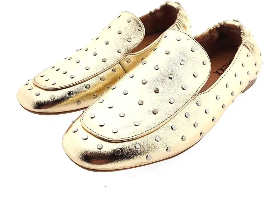 Mexx Rozy Lemon Loafer Dames - Goud - Maat 37 - afbeelding 3 van 6