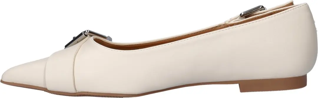 Mexx Tami Sunday Ballerina - Wit - Maat 40 - afbeelding 3 van 6