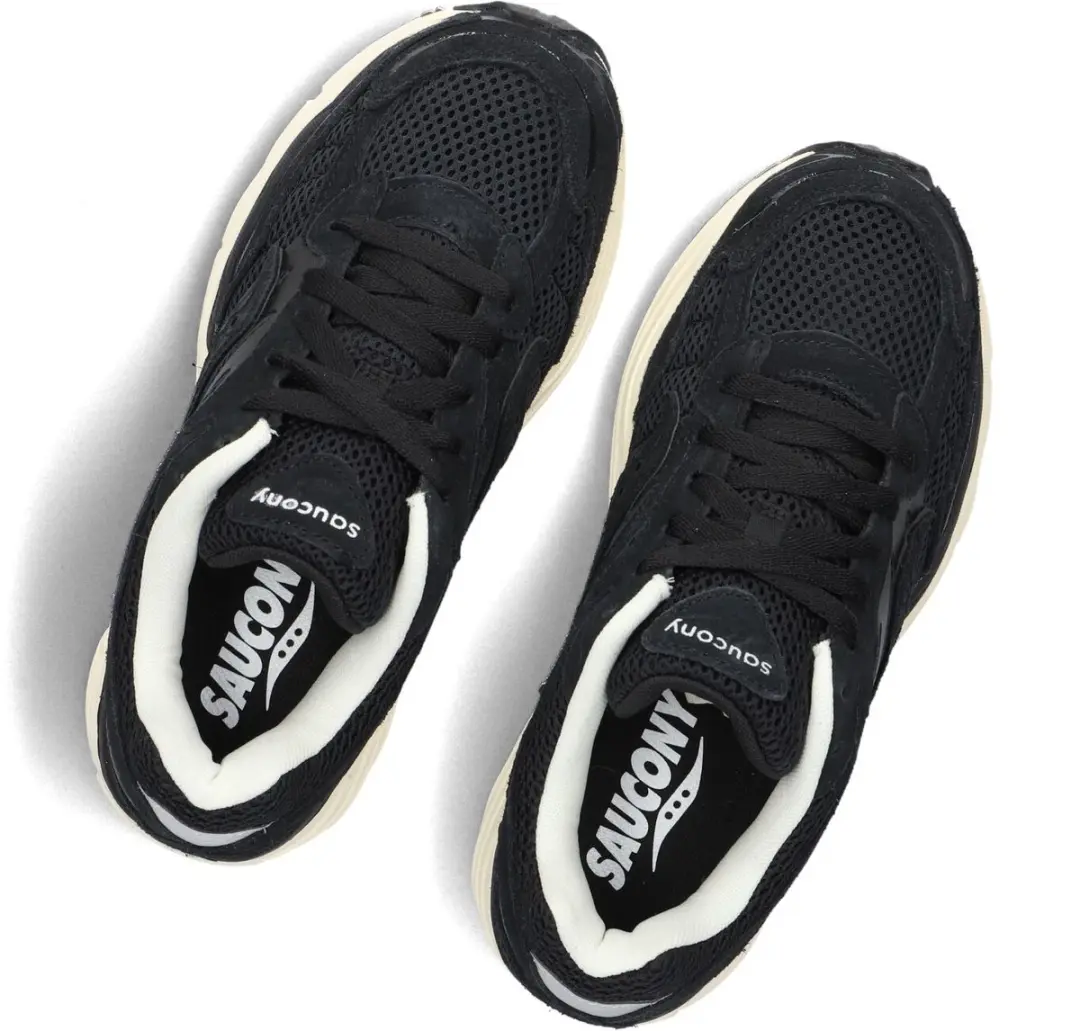 Saucony Omni ProGrid 9 Sneakers - 41 - Zwart