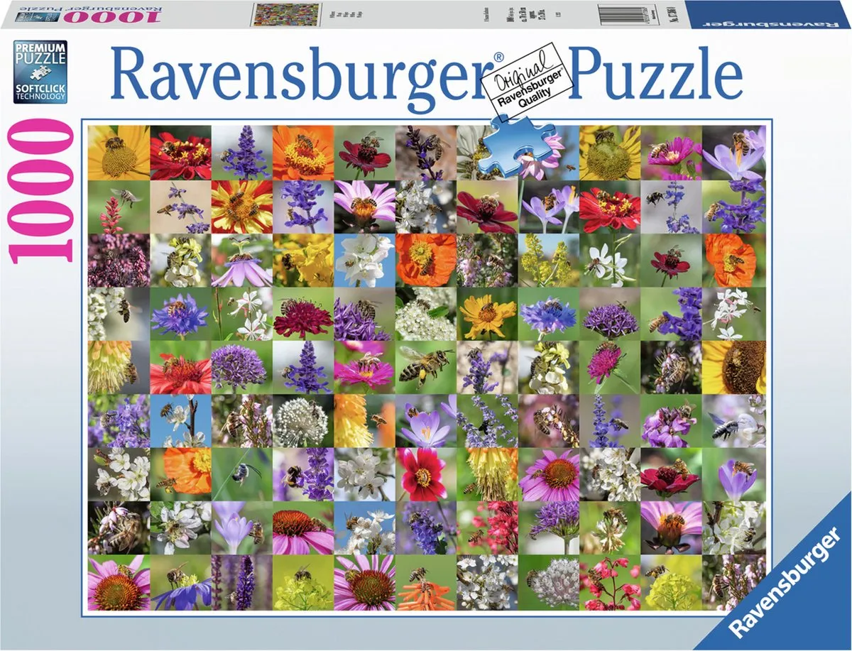 Ravensburger Puzzel 1000 Stuks - 17386 - Multicolor - afbeelding 3 van 3