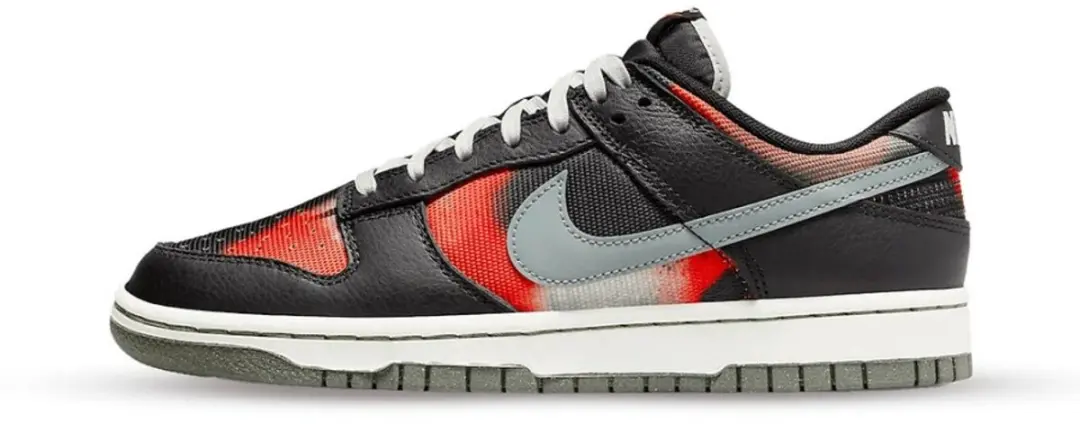 Nike Dunk Low Graffiti Black Red
