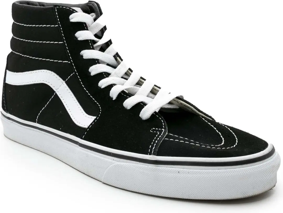 Vans SK8-Hi Sneakers - Black/Black/White