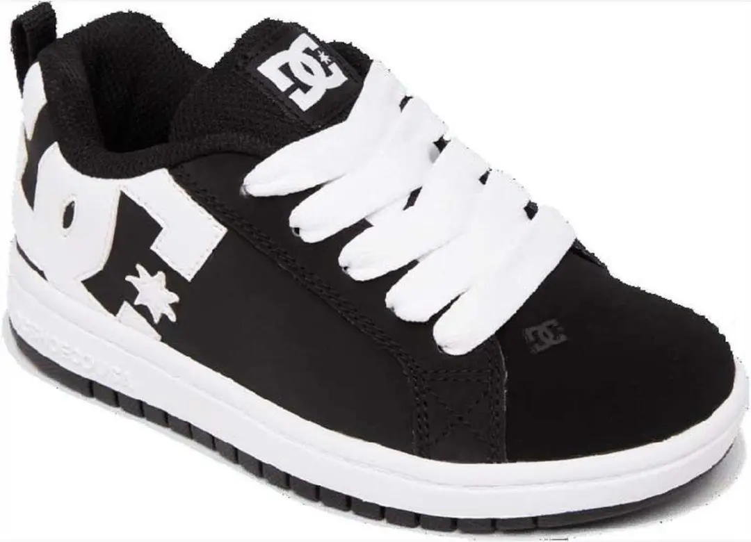 Dc Shoes Court Graffik Schoenen Zwart EU 32 1/2 Kinderen
