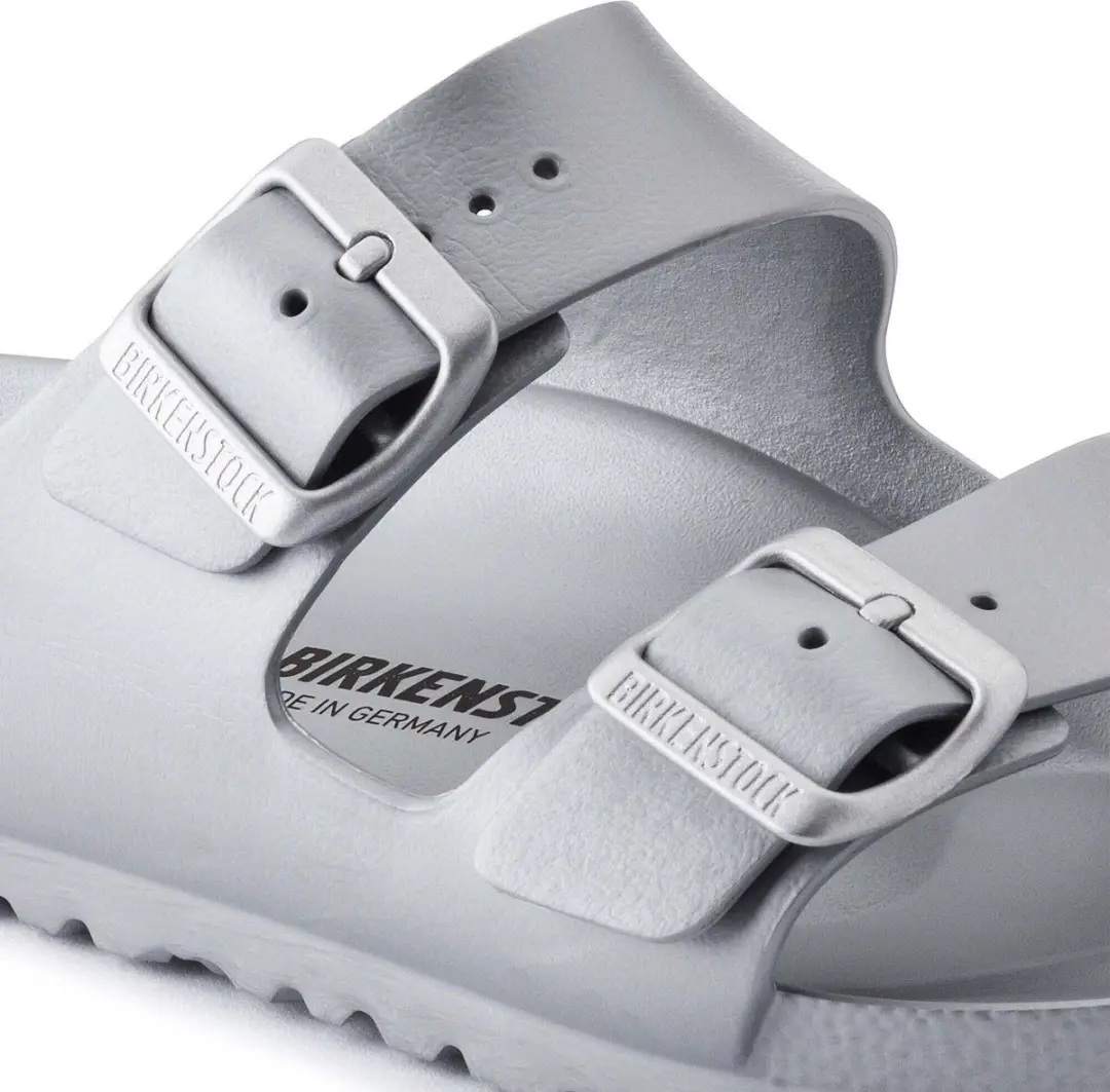 Birkenstock Arizona EVA Slides Metallic Silver - Maat 37 - afbeelding 4 van 6