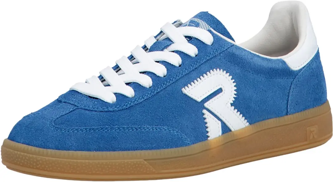 Rieker W2200-12 Vrouwen Sneakers - Blauw/Wit - afbeelding 4 van 6