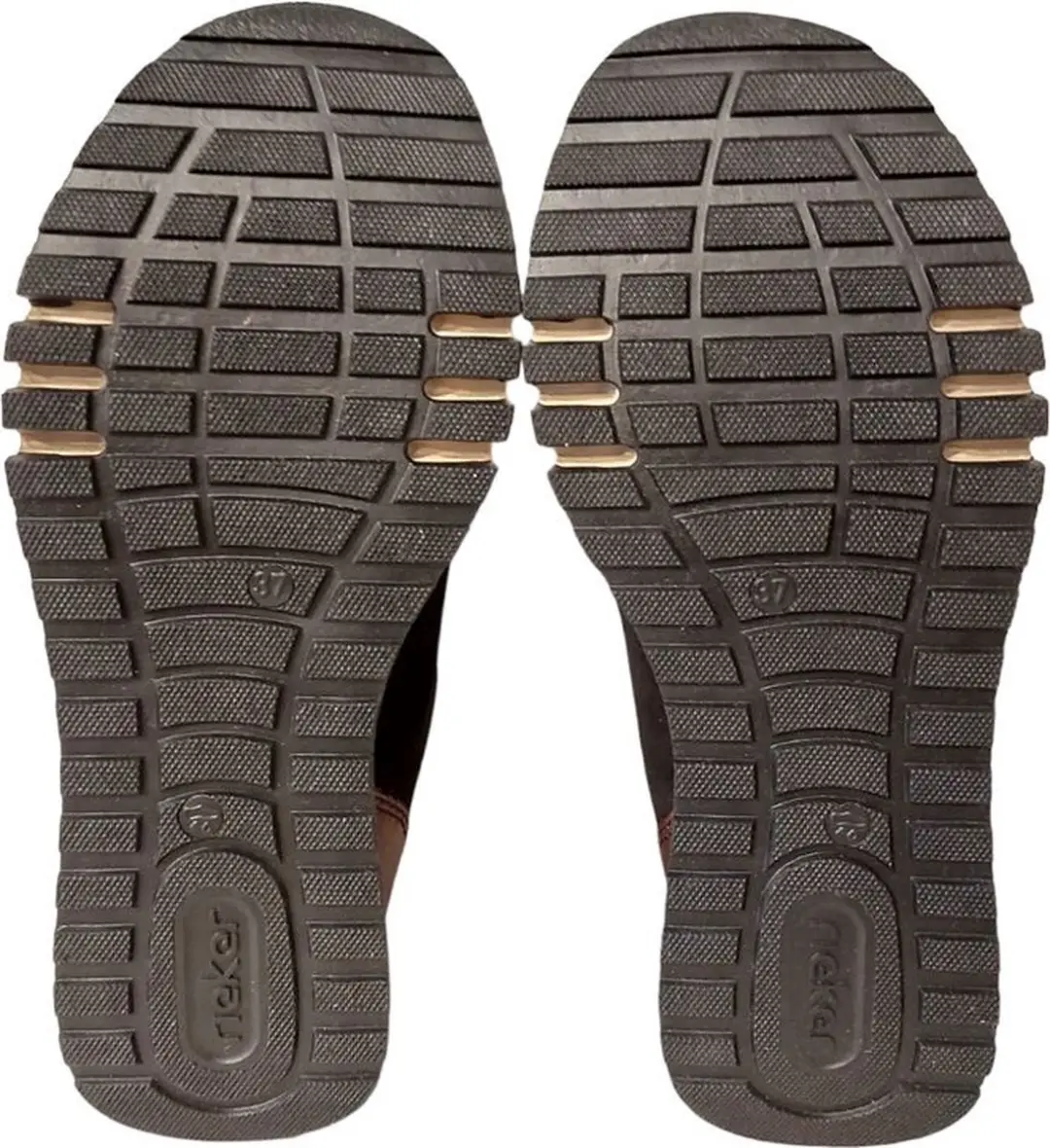 Rieker 106205 Dames Sneakers - Bruin - Maat 38 - afbeelding 4 van 6