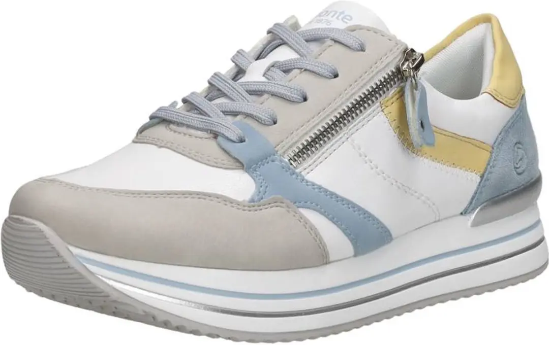 Remonte Veterschoenen Laag Veterschoenen Laag - licht grijs - Maat 43 - afbeelding 4 van 6