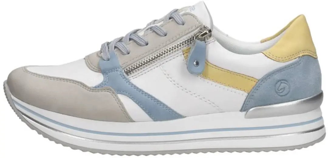 Remonte Veterschoenen Laag Veterschoenen Laag - licht grijs - Maat 43 - afbeelding 3 van 6