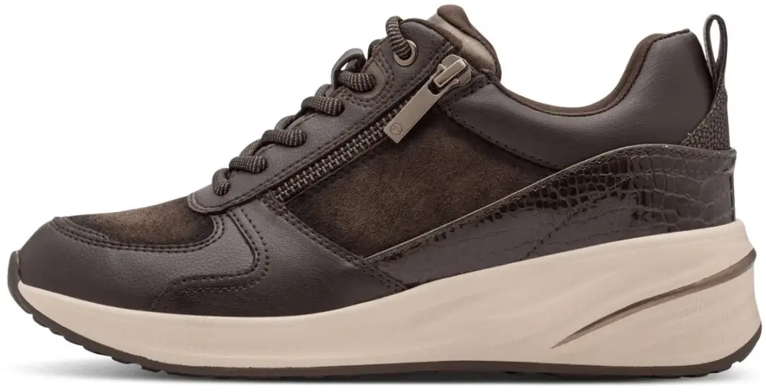Tamaris Dames Veterschoenen 40 - Mocca - afbeelding 6 van 6