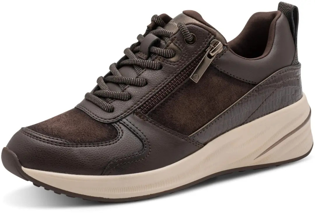 Tamaris Dames Veterschoenen 40 - Mocca - afbeelding 5 van 6