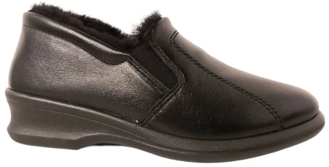 Rohde 2518-90 Pantoffels Dames - Zwart - 36
