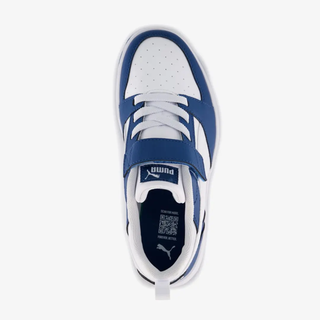 Puma Rebound v6 Lo Sneakers blauw Synthetisch - afbeelding 6 van 6