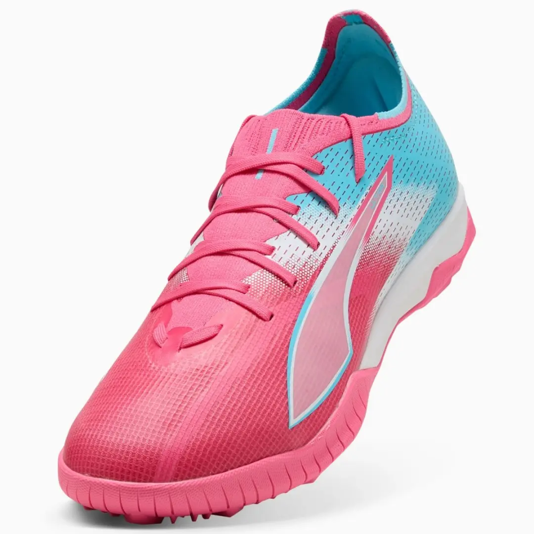 PUMA TURFY ULTRA 6 Match Re-Charge TT - Blauw/Rozeroze - afbeelding 2 van 6