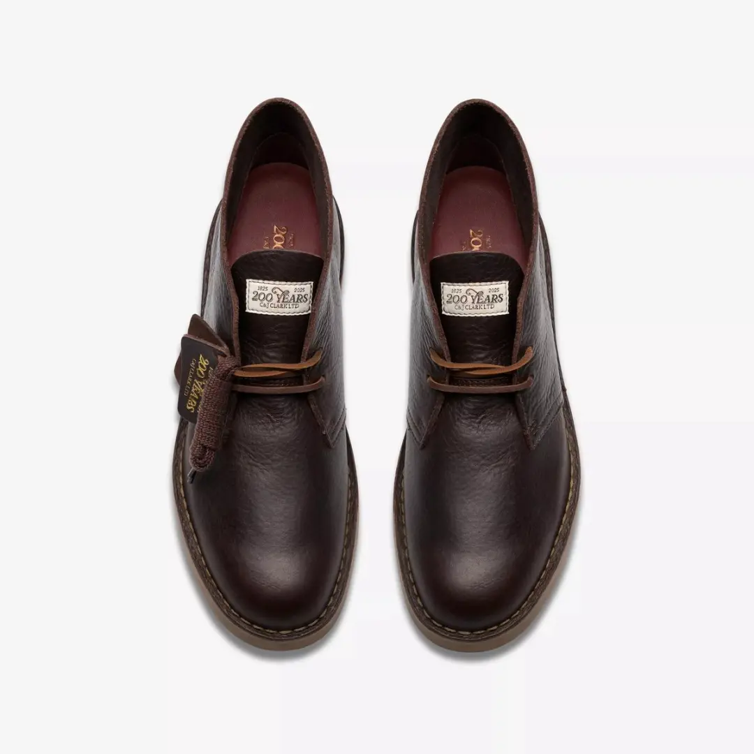 Clarks Desert Bt Evo Heren Veterschoenen - Cognac - afbeelding 3 van 6