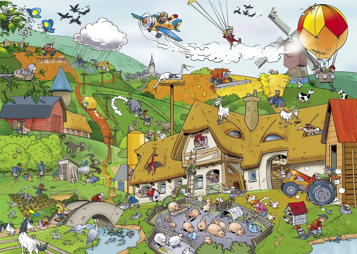 Goliath That's Life 1000 Puzzels - 1000 Stuks - Groen
