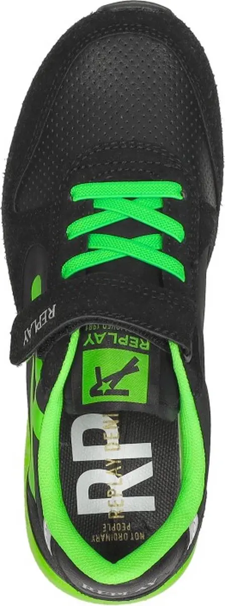 Replay Fiber JR Boy Klittenband Laag - Zwart - Maat 29 - afbeelding 5 van 6