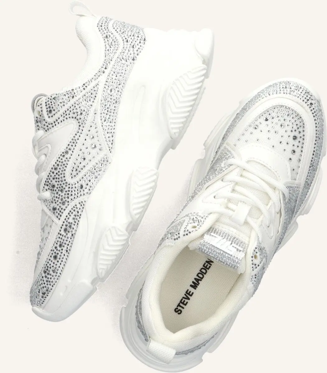Steve Madden Jprivy Lage Sneakers - Wit - Maat 30