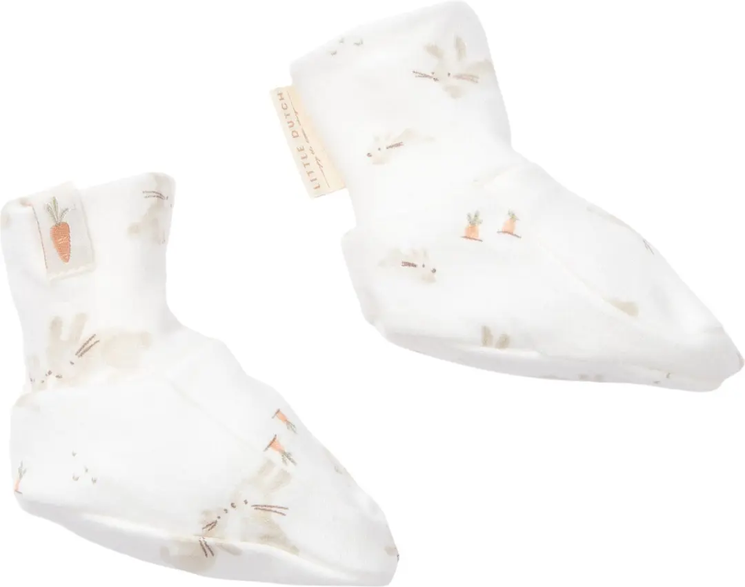 Little Dutch Baby Bunny Slofjes - Wit