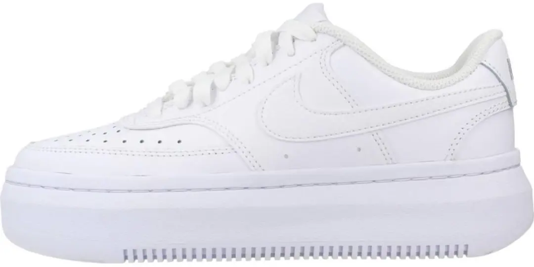 Nike Court Vision Alta Damesschoenen - Wit - Leer