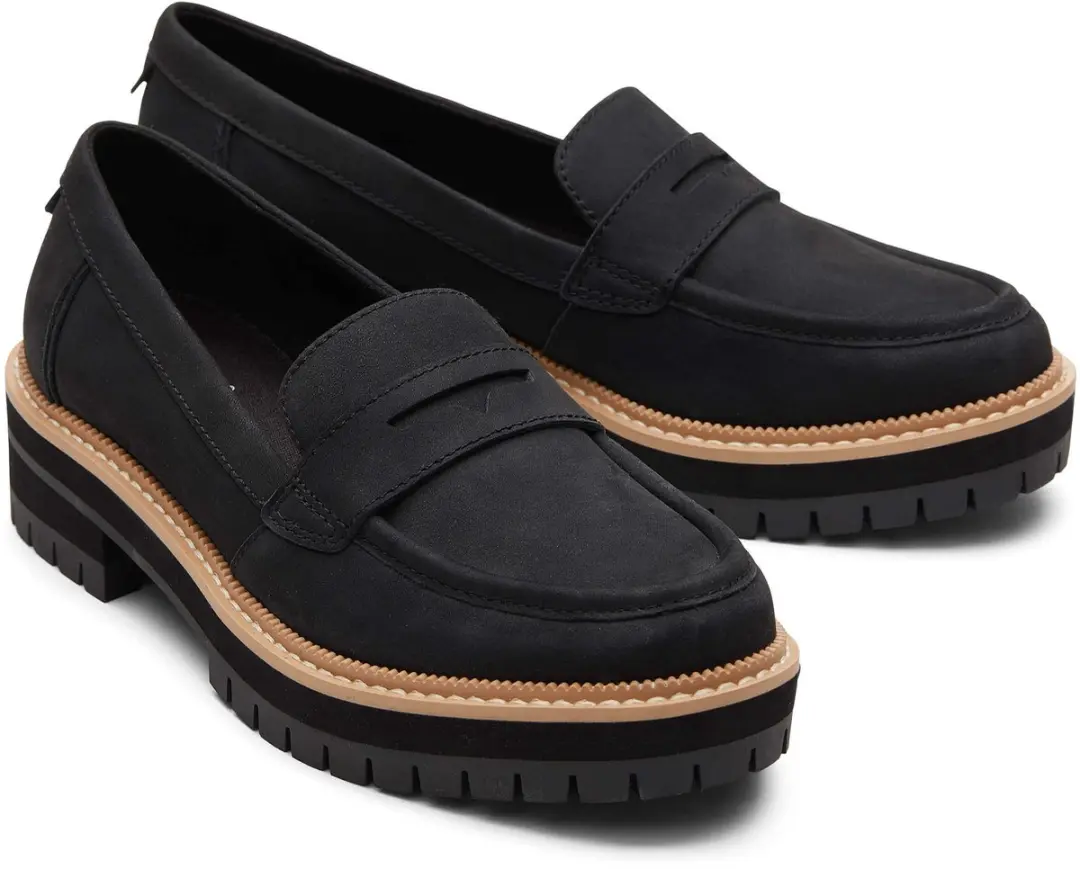 TOMS Cara Leren Damespantoffels - 38.5 - afbeelding 4 van 6