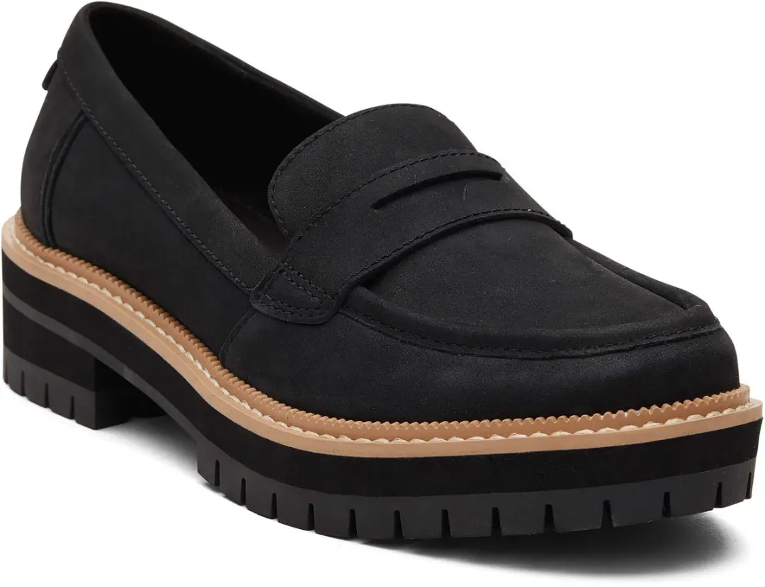 TOMS Cara Leren Damespantoffels - 38.5 - afbeelding 2 van 6