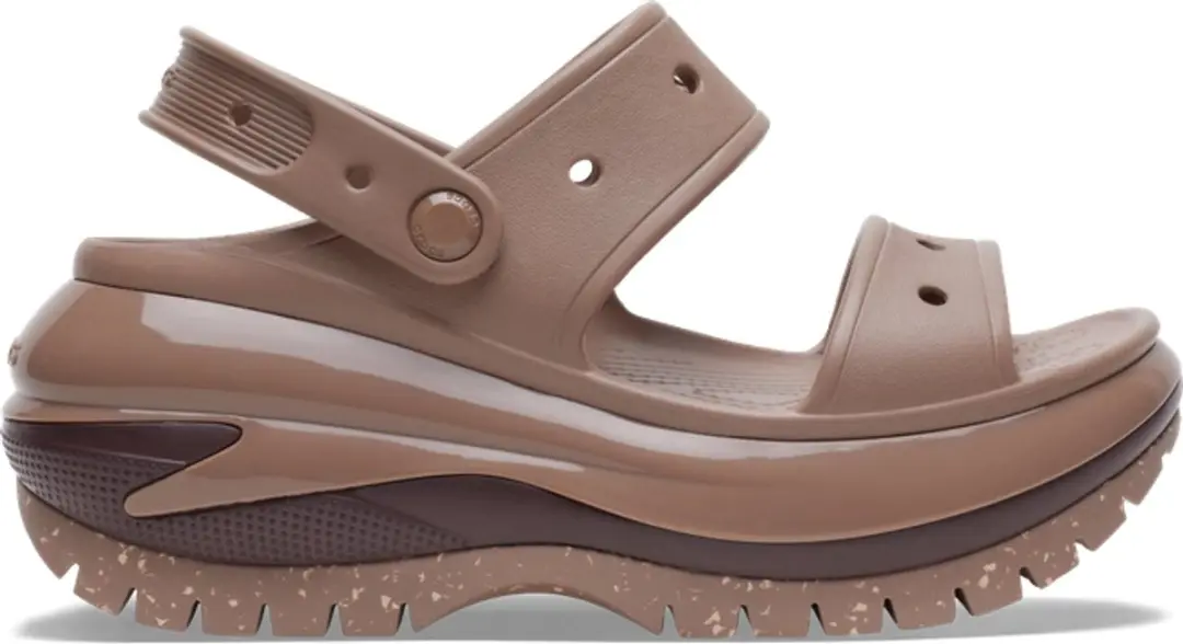 Crocs Classic Mega Crush Sandal latte Maat 41/42 M8W10