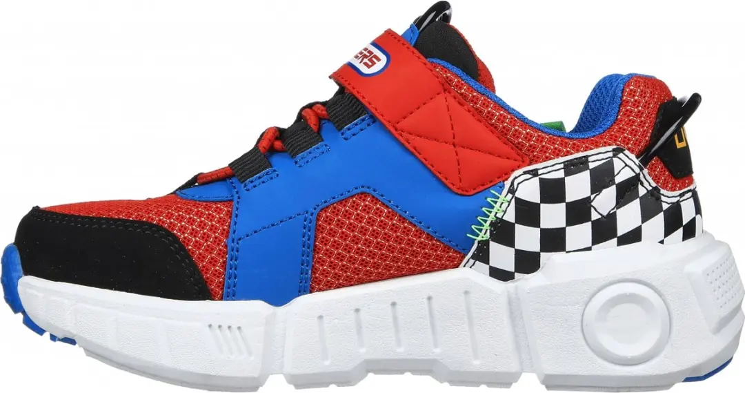 Skechers Gametronix 402260L-BLMT Sneakers - Rood - afbeelding 6 van 6