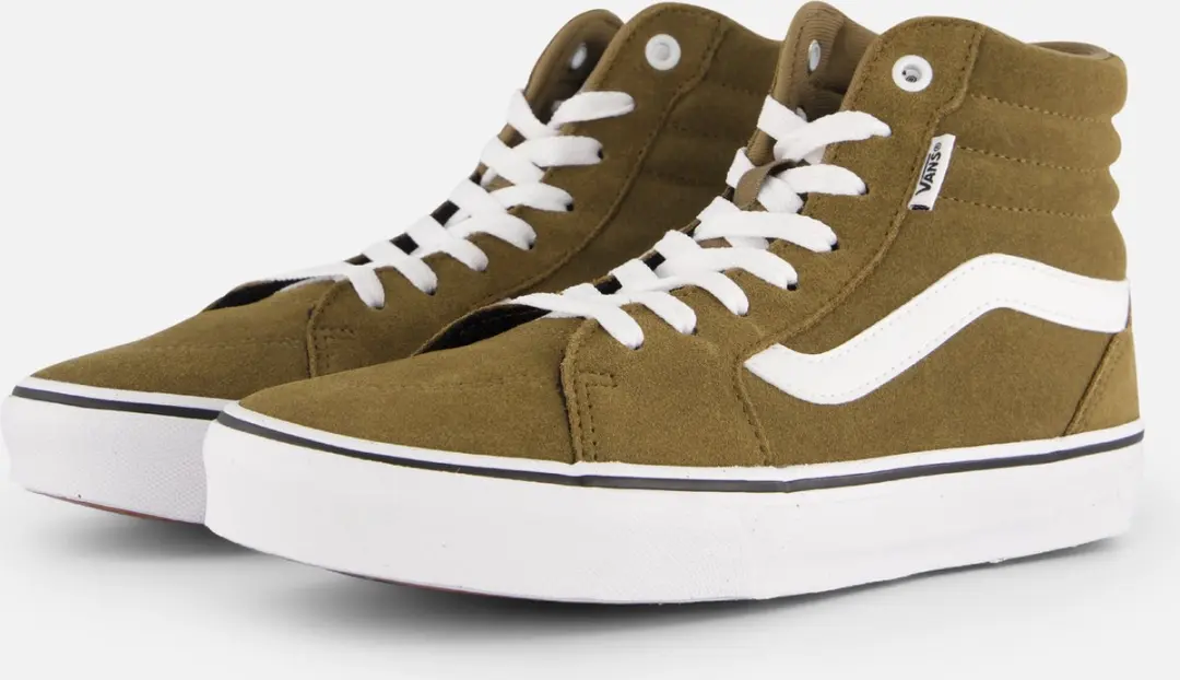 Vans Filmore Hi Sneakers groen Suede