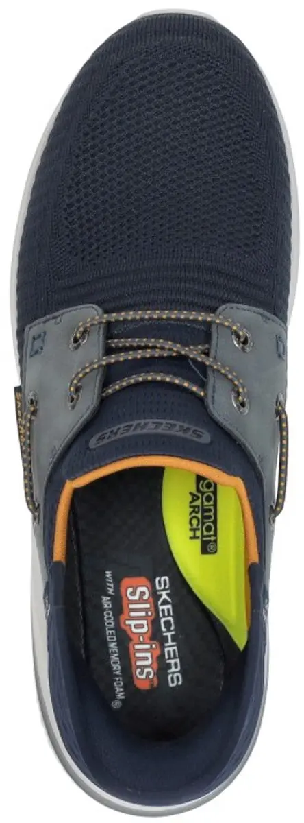 Skechers Slip-ins Delson 3.0 Heren Instappers Navy - afbeelding 4 van 6