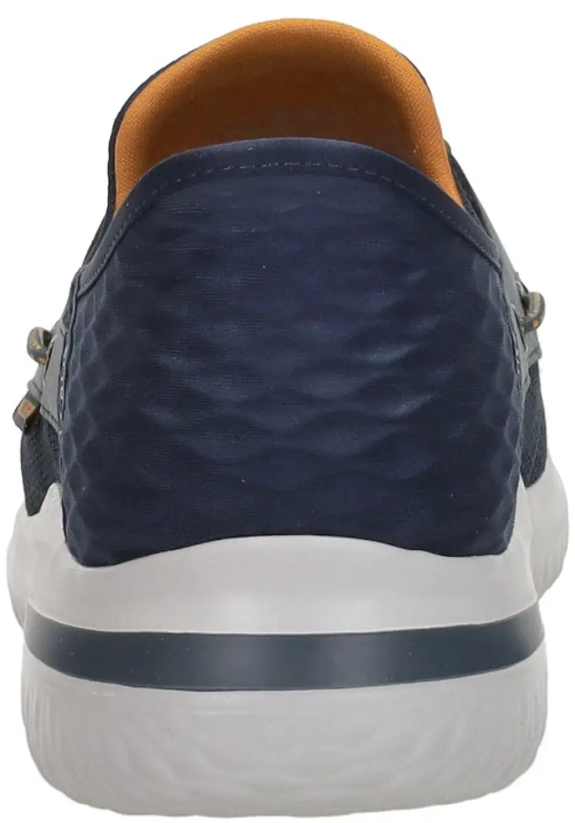 Skechers Slip-ins Delson 3.0 Heren Instappers Navy - afbeelding 6 van 6